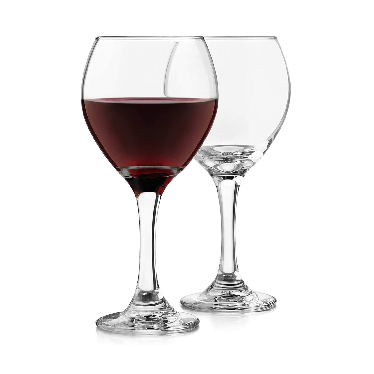 12 OZ Stemmed Wine Glasses Loulu Palm Event Equipment Rental
