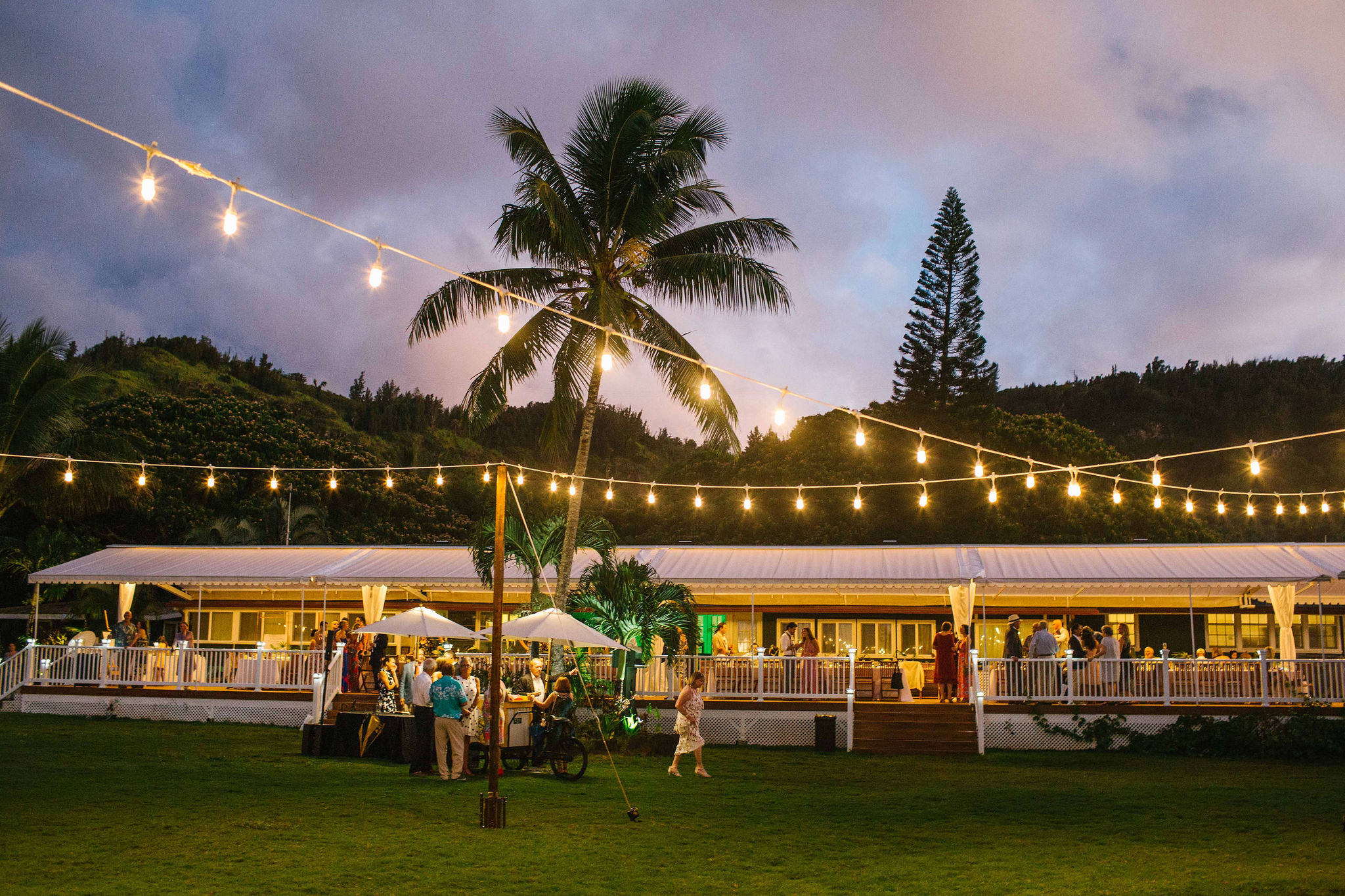 Lanai / Deck / Patio at the Loulu Palm Farmhouse - Image 2