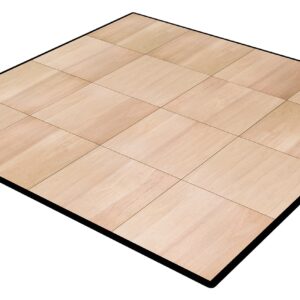 Maple dance floor panels